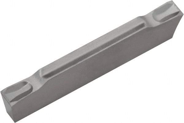 Kyocera - 2520GMM MT Grade PR930, 2.5mm Cutting Width Carbide Grooving Insert - 0.492" Max Depth of Cut, Right Hand, TiCN Finish - Exact Tool & Supply
