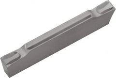 Kyocera - 2520GMM MT Grade PR930, 2.5mm Cutting Width Carbide Grooving Insert - 0.492" Max Depth of Cut, Right Hand, TiCN Finish - Exact Tool & Supply