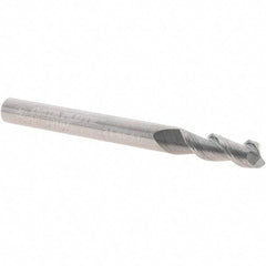 Made in USA - Roughing & Finishing Mill - Straight Shank, 48° Helix - Exact Tool & Supply