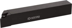 Kyocera - SDJCR, Right Hand Cut, 93° Lead Angle, 3/8" Shank Height x 3/8" Shank Width, Positive Rake Indexable Turning Toolholder - 5" OAL, Multiple Insert Compatibility, Series SDJC - Exact Tool & Supply