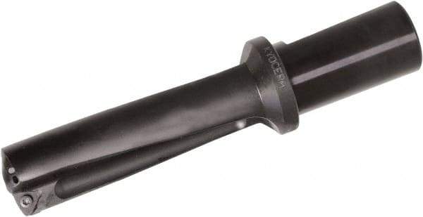 Kyocera - 3.54" Max Drill Depth, 3xD, 30mm Diam, Indexable Insert Drill - 2 Inserts, 1" Shank Diam, Whistle Notch Shank - Exact Tool & Supply