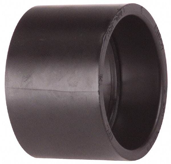 NIBCO - 4 x 2", ABS Drain, Waste & Vent Pipe Coupling - Hub x Hub - Exact Tool & Supply