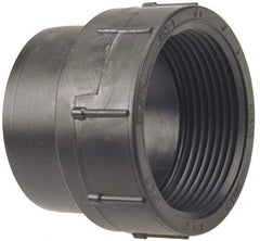 NIBCO - 4", ABS Drain, Waste & Vent Pipe Adapter - Spig x FIPT - Exact Tool & Supply