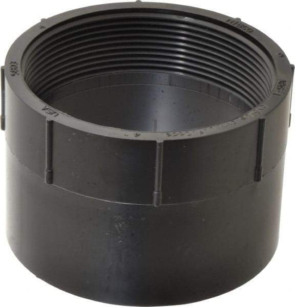 NIBCO - 4", ABS Drain, Waste & Vent Pipe Adapter - Hub x FIPT - Exact Tool & Supply