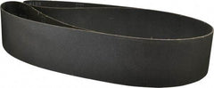 Made in USA - 4" Wide x 106" OAL, 120 Grit, Silicon Carbide Abrasive Belt - Silicon Carbide, Fine, Coated, X/Y Weighted Cloth Backing, Wet/Dry, Series S181 - Exact Tool & Supply