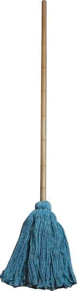 PRO-SOURCE - 1" Large Microfiber Loop End Mop Pad - 4 Ply, Quick Change Connection, Use for General Purpose - Exact Tool & Supply