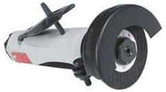 3M - 3" Wheel Diam, 25,000 RPM, Pneumatic Cutoff & Cutoff-Grinder Tool - Straight Handle, 1/4 NPT Inlet - Exact Tool & Supply