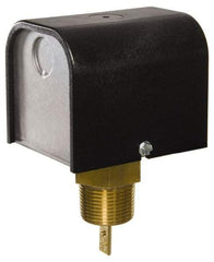 McDonnell & Miller - 160 psi, Brass Housing, General Purpose Flow Switch - 5.1 to 131.1 GPM, 120 VAC Voltage - Exact Tool & Supply
