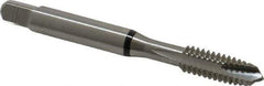 Guhring - 1/4-20 UNC, 3 Flute, Bright Finish, Cobalt Spiral Point Tap - Plug Chamfer, Right Hand Thread, 2-1/2" OAL, 0.63" Thread Length, 0.255" Shank Diam, 2B Class of Fit, Series 3925 - Exact Tool & Supply