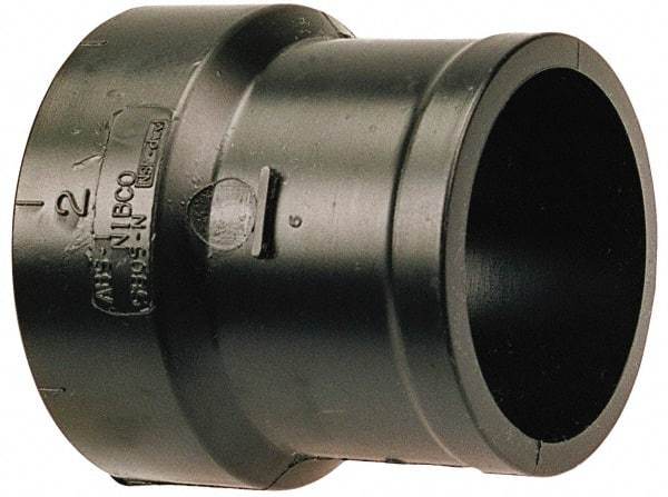 NIBCO - 3 x 4", ABS Drain, Waste & Vent Pipe Soil Pipe Adapter - Hub x No Hub - Exact Tool & Supply
