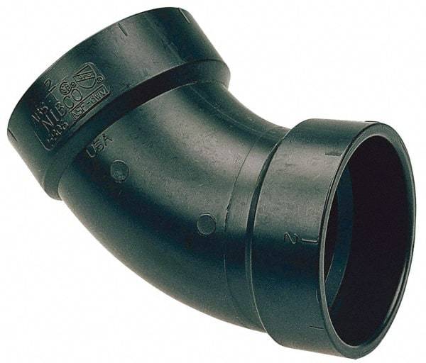 NIBCO - 6", ABS Drain, Waste & Vent Pipe - Hub x Hub - Exact Tool & Supply