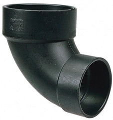 NIBCO - 4 x 3", ABS Drain, Waste & Vent Pipe - Hub x Hub - Exact Tool & Supply