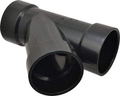NIBCO - 3", ABS Drain, Waste & Vent Pipe 45 Wye - Hub x Hub x Hub - Exact Tool & Supply
