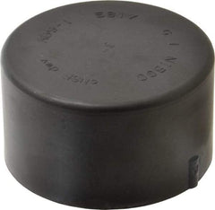 NIBCO - 3", ABS Drain, Waste & Vent Pipe End Cap - Hub - Exact Tool & Supply