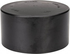 NIBCO - 4", ABS Drain, Waste & Vent Pipe End Cap - Hub - Exact Tool & Supply