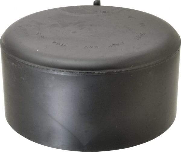 NIBCO - 6", ABS Drain, Waste & Vent Pipe End Cap - Hub - Exact Tool & Supply