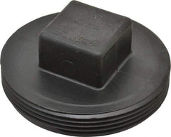 NIBCO - 3-1/2", ABS Drain, Waste & Vent Pipe Plug - MIPT - Exact Tool & Supply