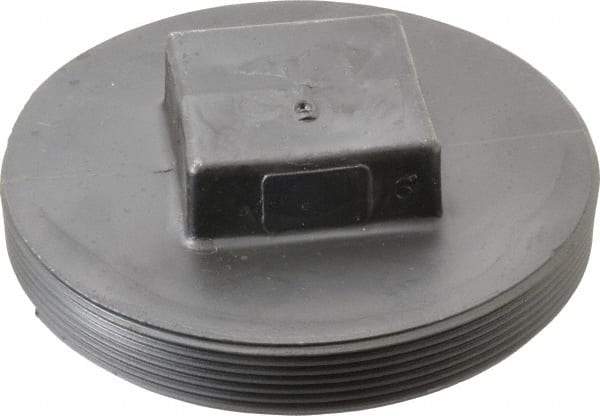 NIBCO - 6", ABS Drain, Waste & Vent Pipe Plug - MIPT - Exact Tool & Supply