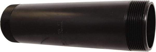 NIBCO - Threaded Both Ends Drain Pipe Nipple - 3 x 12" Pipe, ABS - Exact Tool & Supply