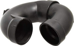 NIBCO - 2", ABS Drain, Waste & Vent Pipe P Trap - Hub x Hub x CO with Plug - Exact Tool & Supply