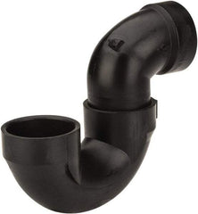 NIBCO - 1-1/2", ABS Drain, Waste & Vent Pipe P Trap - Hub x Hub - Exact Tool & Supply