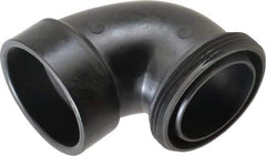 NIBCO - 1-1/2", ABS Drain, Waste & Vent Pipe P Trap with Union - Hub x SJ - Exact Tool & Supply