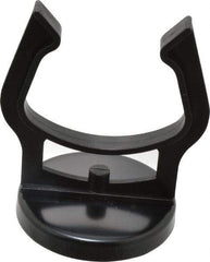 Bayco - 3 Inch Long x 4 Inch Wide, Portable Work Light Magnetic Clip - Black - Exact Tool & Supply