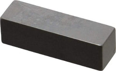 Mitutoyo - 0.35" Rectangular Steel Gage Block - Accuracy Grade 0, Includes Certificate of Inspection - Exact Tool & Supply