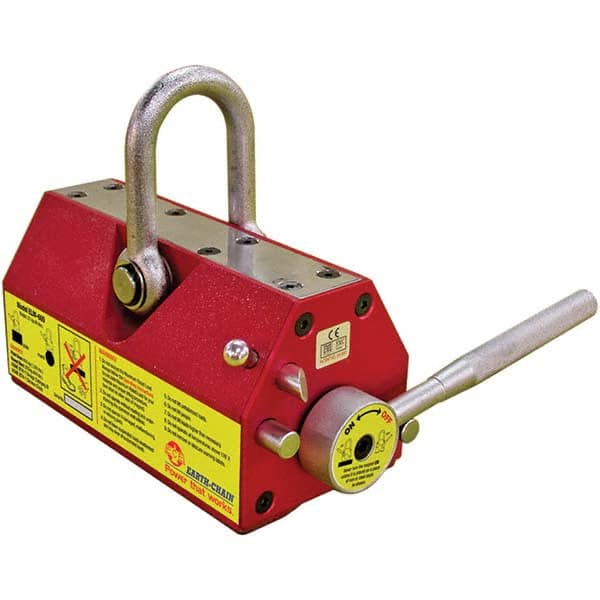 Techniks - Lift Magnets Type: Magnetic Lifter Load Capacity (Lb.): 4,400 - Exact Tool & Supply