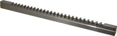 Value Collection - 20mm Keyway Width, Style F-1, Keyway Broach - High Speed Steel, Bright Finish, 1" Broach Body Width, 1" to 6" LOC, 20-1/4" OAL - Exact Tool & Supply
