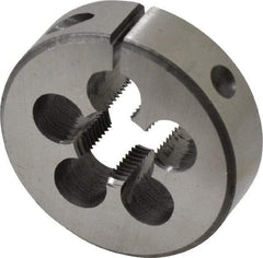 Interstate - 3/8-18 NPS Thread, Round Pipe Die - 2" Outside Diam, High Speed Steel - Exact Tool & Supply