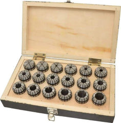 Interstate - 3/32 to 3/4" ER32 Collet - 0.0005" TIR - Exact Tool & Supply