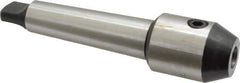 Interstate - 3MT Taper Shank 1/2" Hole End Mill Holder/Adapter - 52mm Projection - Exact Tool & Supply