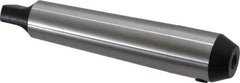 Interstate - 4MT Taper Shank 3/8" Hole End Mill Holder/Adapter - 47.5mm Projection - Exact Tool & Supply