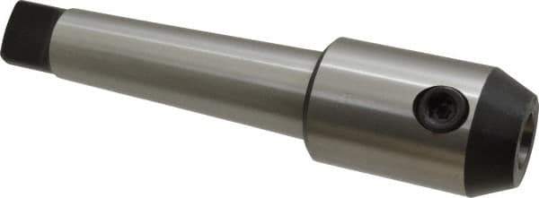 Interstate - 4MT Taper Shank 3/4" Hole End Mill Holder/Adapter - 77.5mm Projection - Exact Tool & Supply