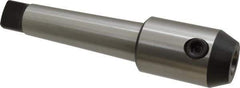 Interstate - 4MT Taper Shank 3/4" Hole End Mill Holder/Adapter - 77.5mm Projection - Exact Tool & Supply