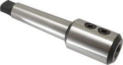 Interstate - 4MT Taper Shank 7/8" Hole End Mill Holder/Adapter - 82.5mm Projection - Exact Tool & Supply