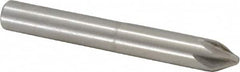 Interstate - 1/4" Head Diam, 1/4" Shank Diam, 6 Flute 60° Cobalt Countersink - Exact Tool & Supply