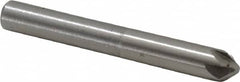Interstate - 3/16" Head Diam, 3/16" Shank Diam, 6 Flute 82° Cobalt Countersink - Exact Tool & Supply