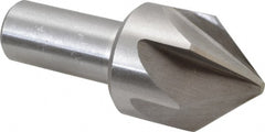 Interstate - 1-3/4" Head Diam, 1" Shank Diam, 6 Flute 82° Cobalt Countersink - Exact Tool & Supply