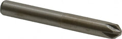 Interstate - 3/16" Head Diam, 3/16" Shank Diam, 6 Flute 90° Cobalt Countersink - Exact Tool & Supply