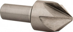 Interstate - 1-3/4" Head Diam, 1" Shank Diam, 6 Flute 90° Cobalt Countersink - Exact Tool & Supply