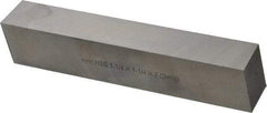 Value Collection - M2 High Speed Steel Square Tool Bit Blank - 1-1/4" Wide x 1-1/4" High x 7" OAL - Exact Tool & Supply