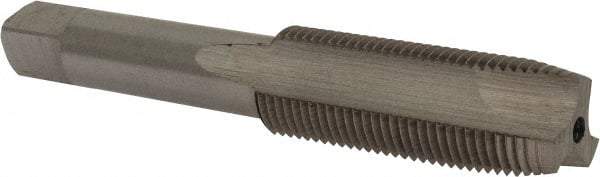 Interstate - 5/8-18 UNF, 3 Flute, Bright Finish, High Speed Steel Spiral Point Tap - Plug Chamfer, Right Hand Thread, 3-13/16" OAL - Exact Tool & Supply