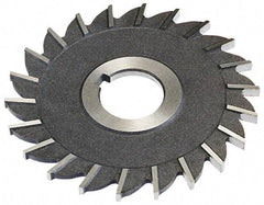 Keo - 6" Diam x 3/4" Width of Cut, 30 Teeth, High Speed Steel Side Milling Cutter - Straight Teeth, Uncoated - Exact Tool & Supply