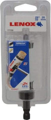 Lenox - 25/32" Diam, 1-9/16" Cutting Depth, Hole Saw - Bi-Metal Saw, Toothed Edge - Exact Tool & Supply