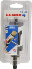 Lenox - 1-1/4" Diam, 1-9/16" Cutting Depth, Hole Saw - Bi-Metal Saw, Toothed Edge - Exact Tool & Supply