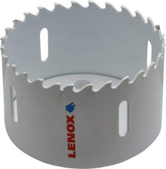Lenox - 3" Diam, 1-1/2" Cutting Depth, Hole Saw - Carbide-Tipped Saw, Toothed Edge - Exact Tool & Supply