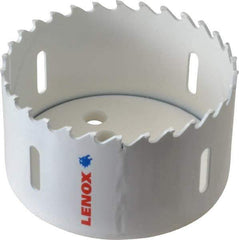 Lenox - 3-1/4" Diam, 1-1/2" Cutting Depth, Hole Saw - Carbide-Tipped Saw, Toothed Edge - Exact Tool & Supply