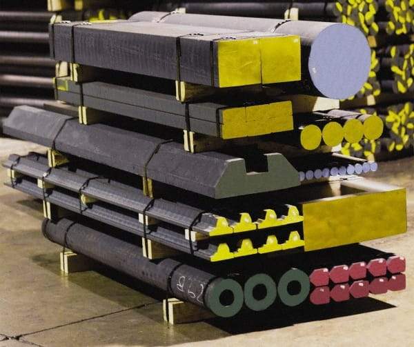 Made in USA - 3 Inch Diameter x 12 Inch Long, Iron Round Rod - Ductile Iron - Exact Tool & Supply